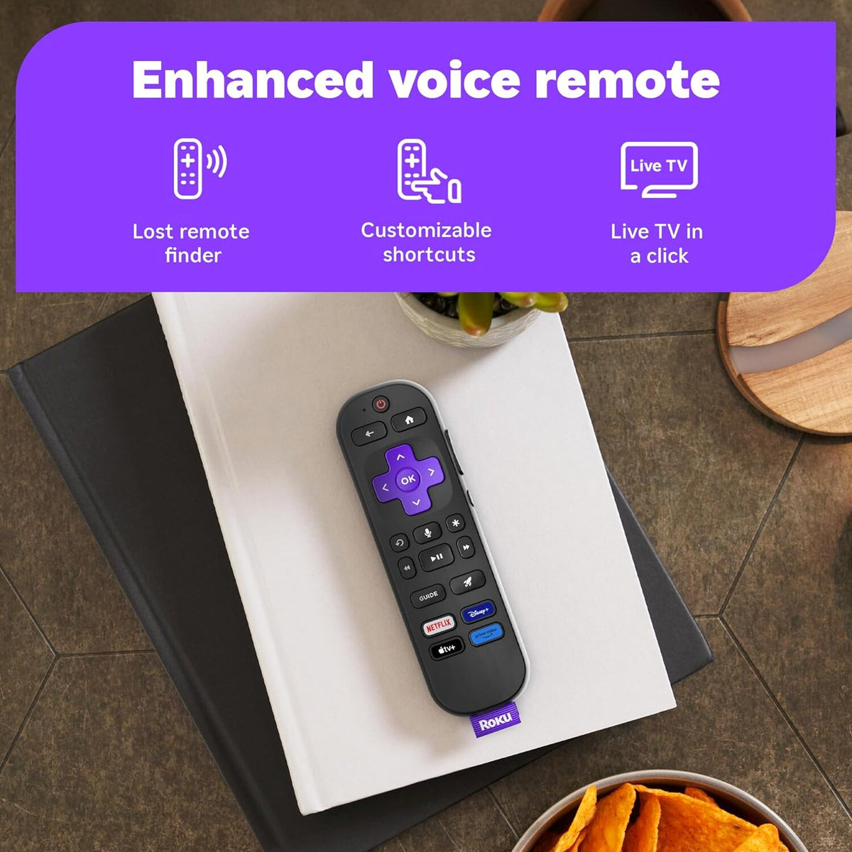 Roku 50in Select Series 4K HDR Smart TV With Voice Remote