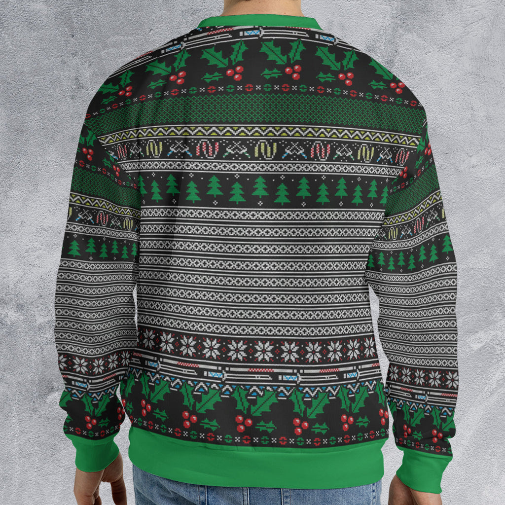 Rocky Loves Holidays Ugly Christmas Sweatshirt