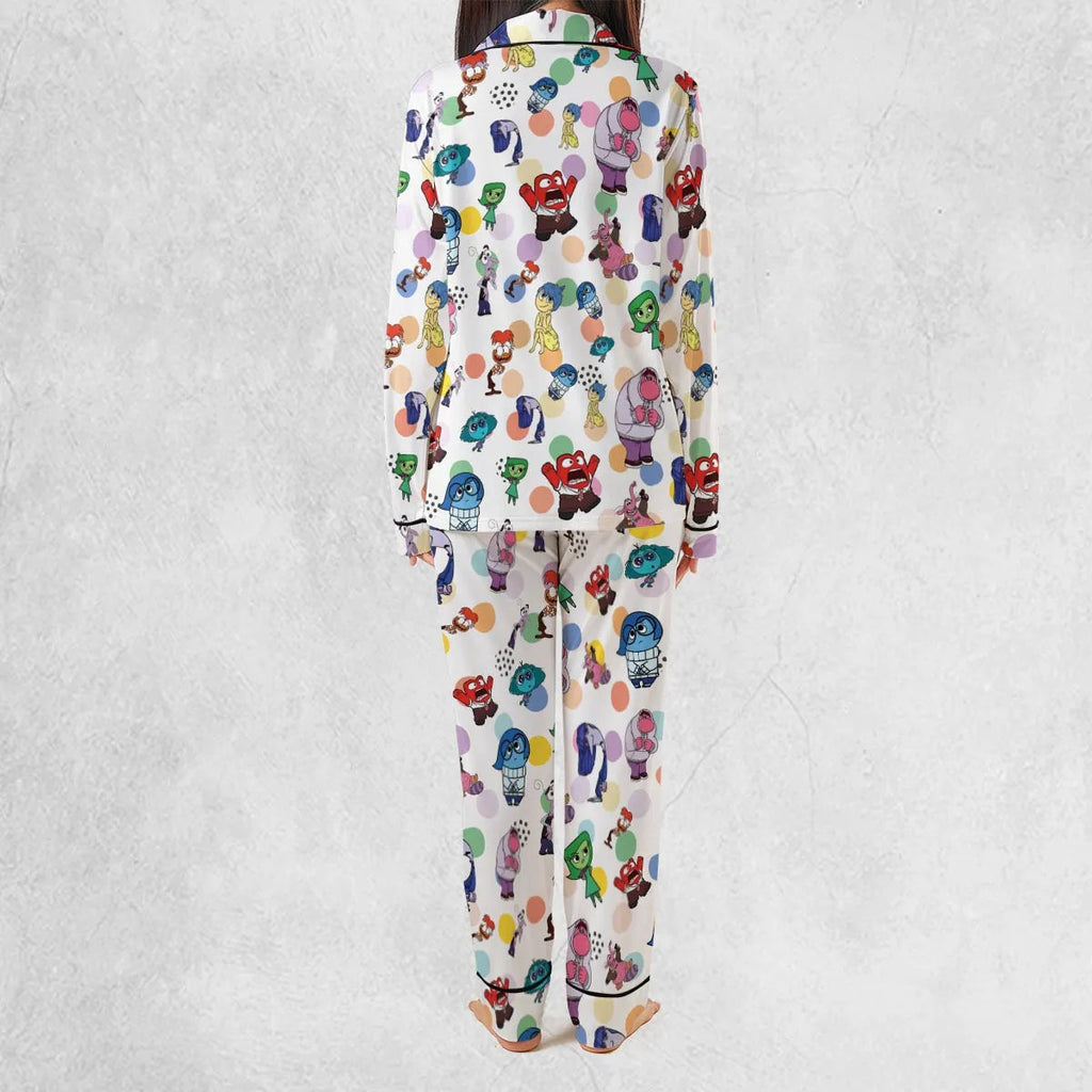 Emotion Characters Inside Out Pajamas Set