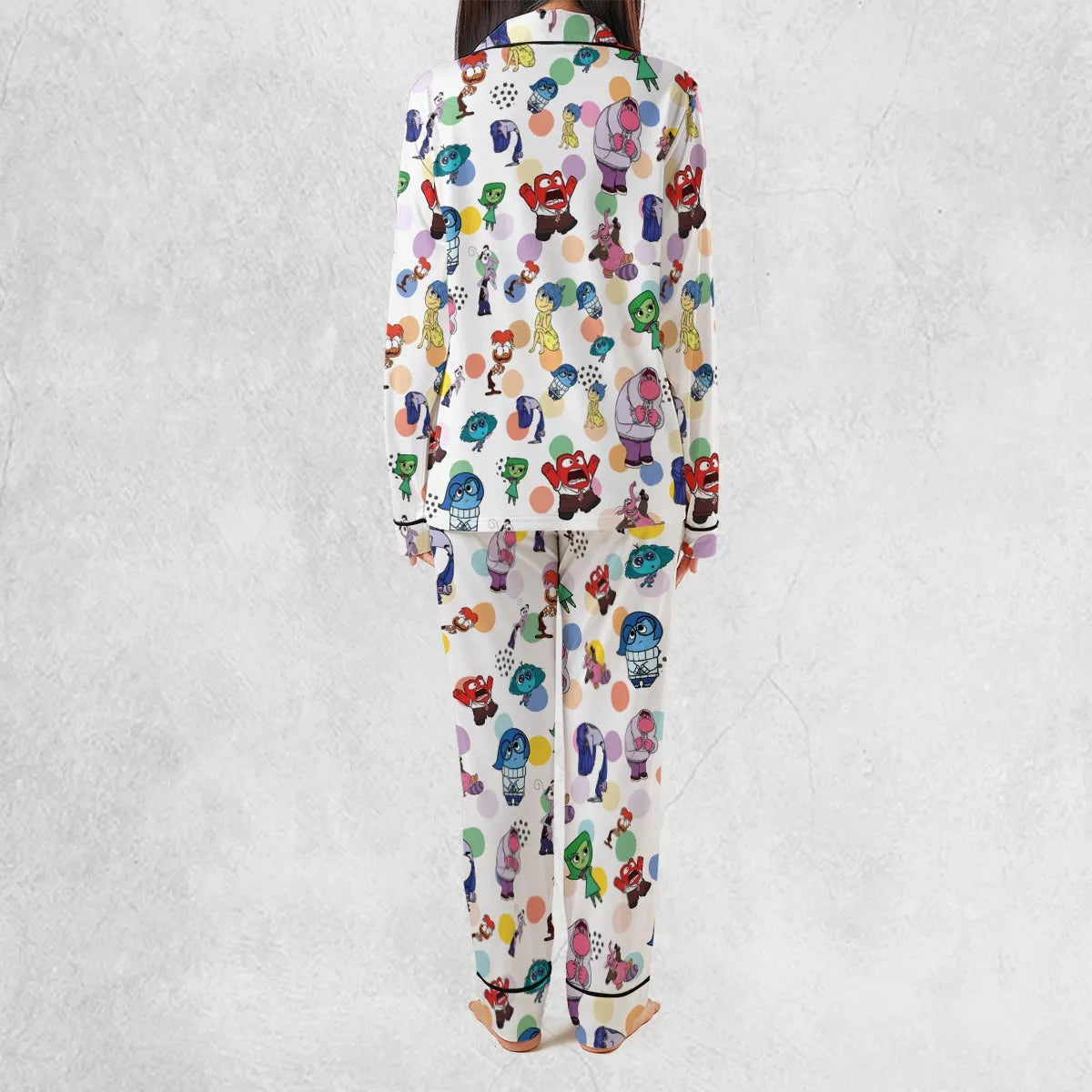 Emotion Characters Inside Out Pajamas Set