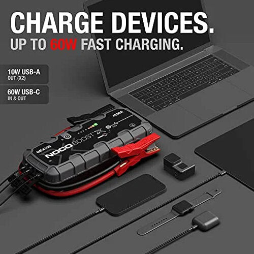 NOCO Boost X GBX155 4250A 12V Portable Lithium Jump Starter