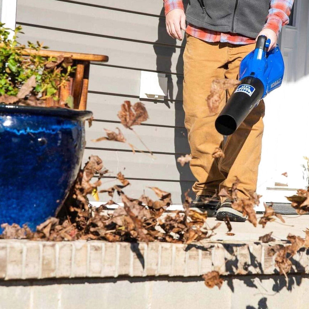 Kobalt 40-Volt Max Lithium Ion 480-CFM Cordless Electric Leaf Blower - KHB 3040-06