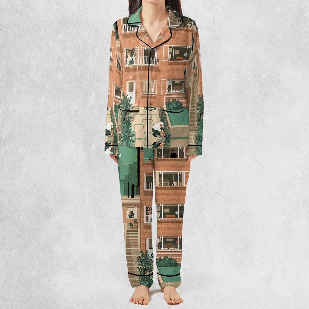 Rear Window Pajamas Set