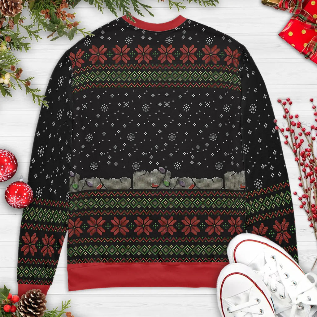 Your Eggnog Smells of Elderberries Monty Python Ugly Christmas Sweatshirt