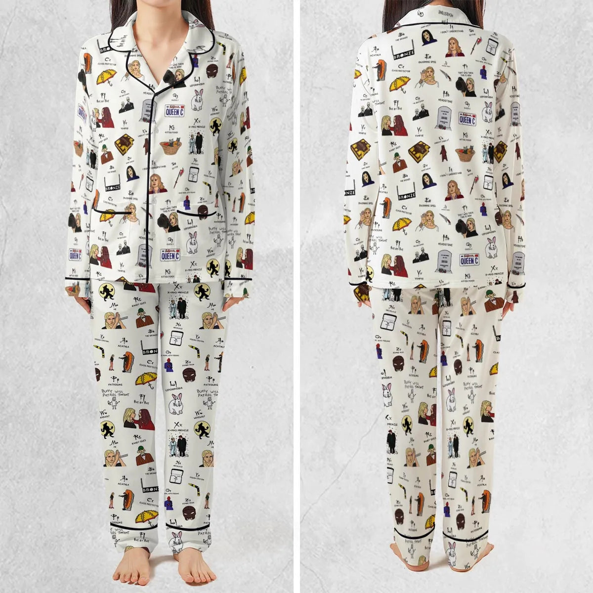 Buffy the Vampire Slayer Pajamas Set