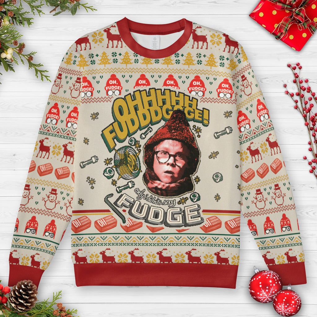 Ohh Fudge Ugly Christmas Sweatshirt