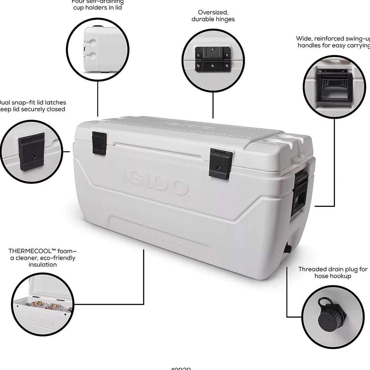 Igloo MaxCold 152-Qt Cooler - 01