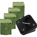 Guardline Wireless Driveway Alert System, 4 Motion Sensors and 1 Receiver, 915 MHz - 1/4 Mile