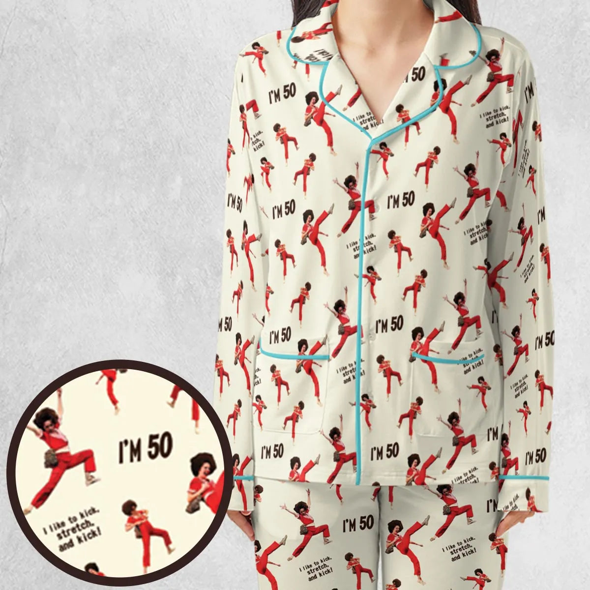 I'm 50 Sally O'Malley SNL Pajamas Set