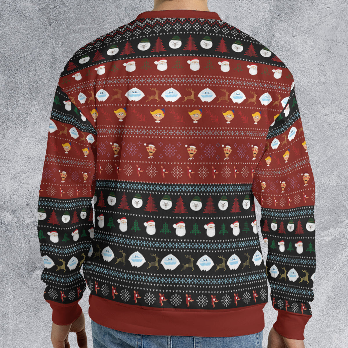 Rudolph Hannibal Ugly Christmas Sweatshirt