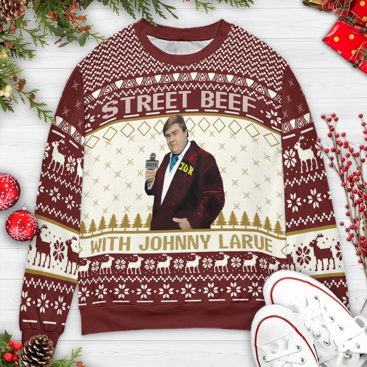 Street Beef Ugly Christmas Sweatshirt