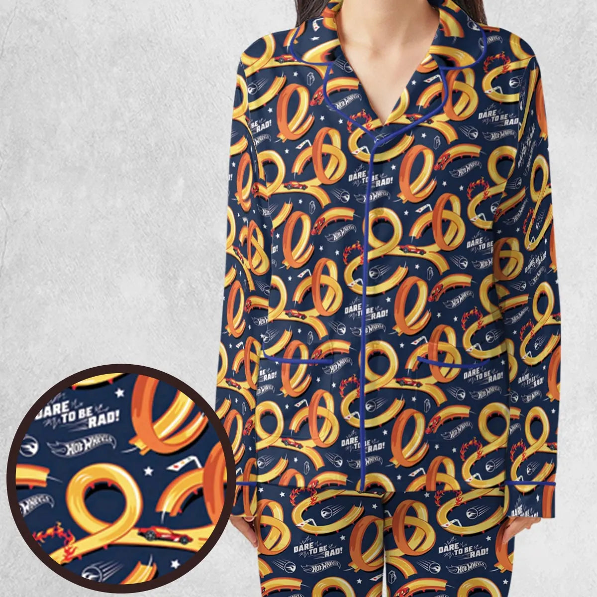 Hot Wheels Pajamas Set