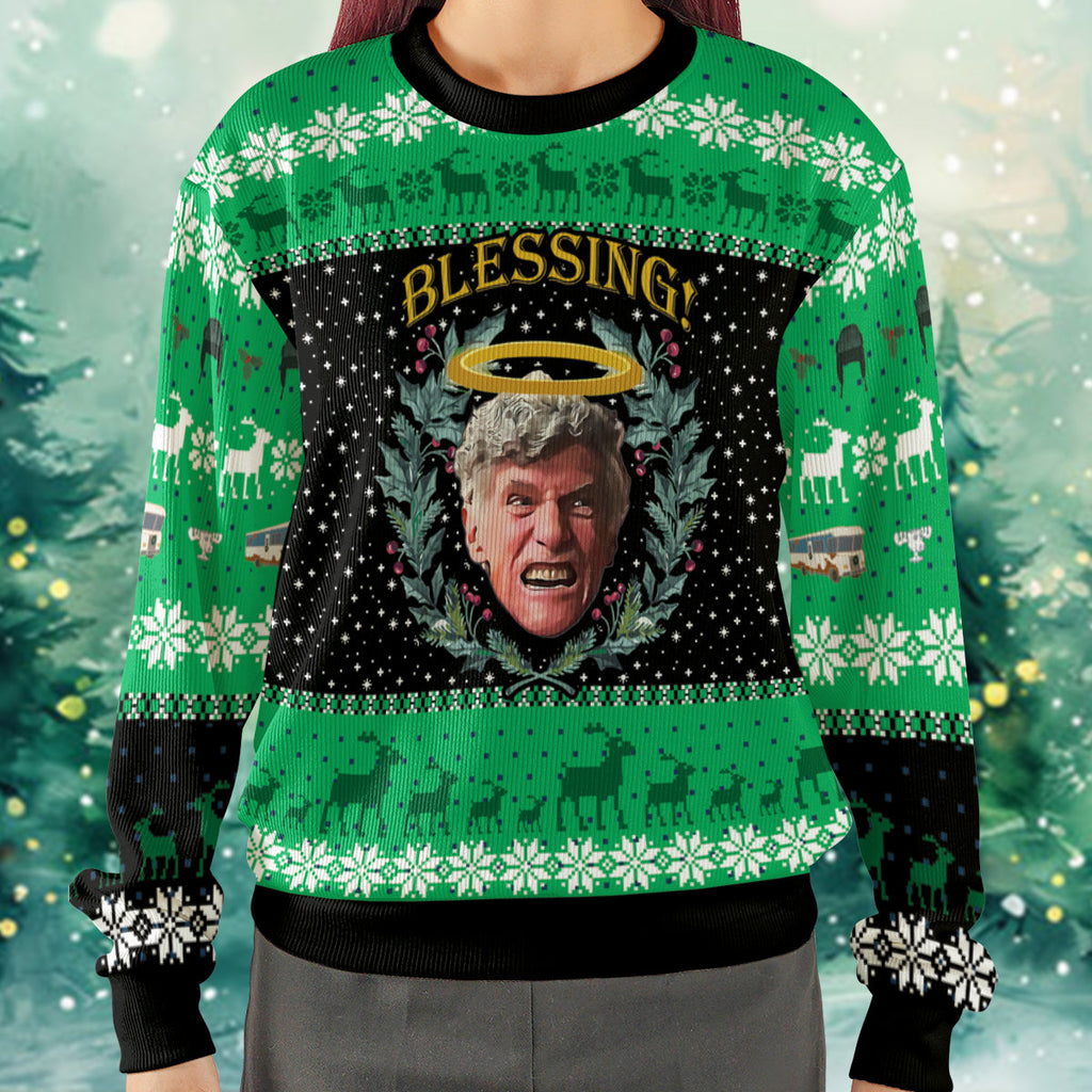 The Blessing National Lampoon's Vacation Ugly Christmas Sweatshirt