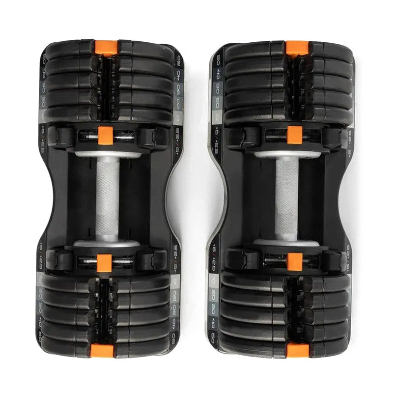 NordicTrack Select-A-Weight Adjustable Dumbbell Set, 55 lb Each