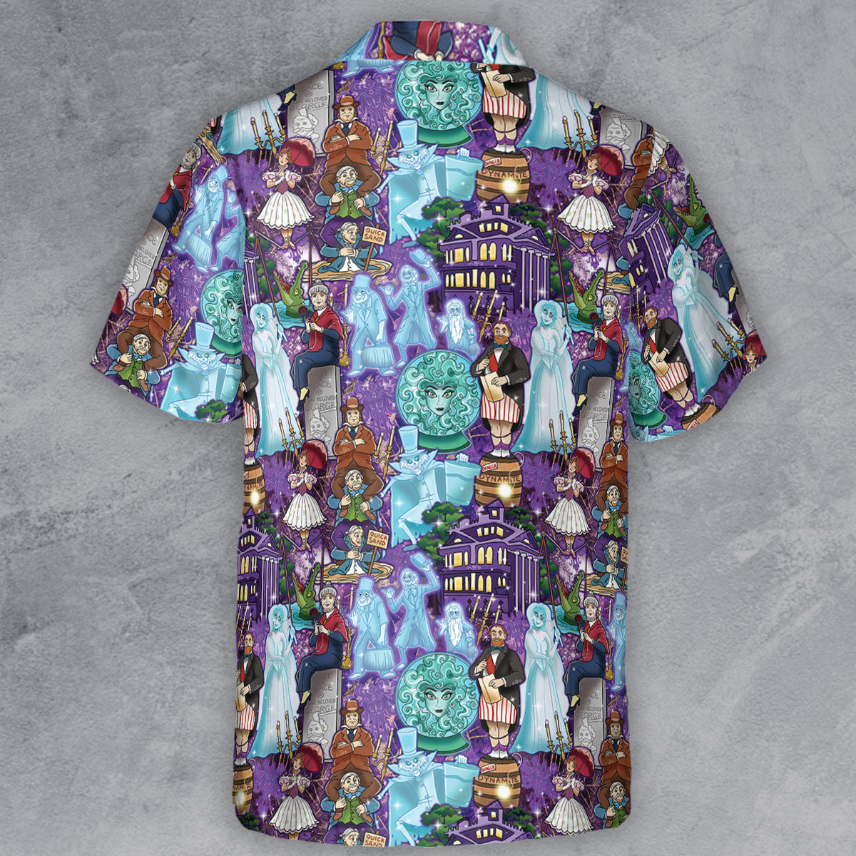 Foolish Mortal Supply Haunted Mansion Button Down Shirt