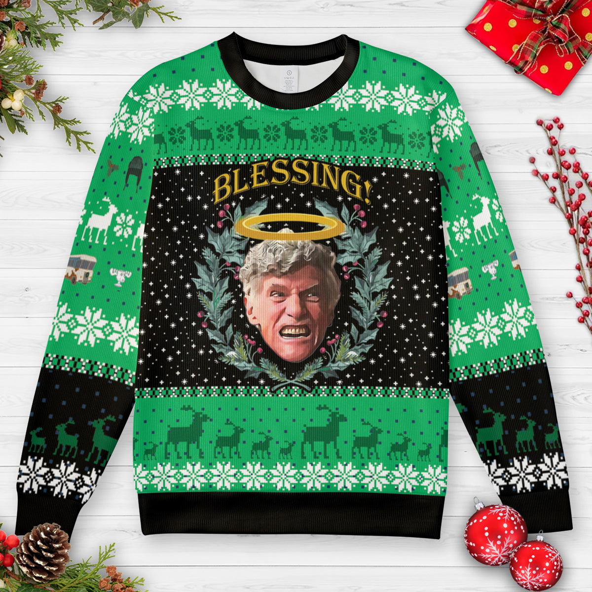 The Blessing National Lampoon's Vacation Ugly Christmas Sweatshirt