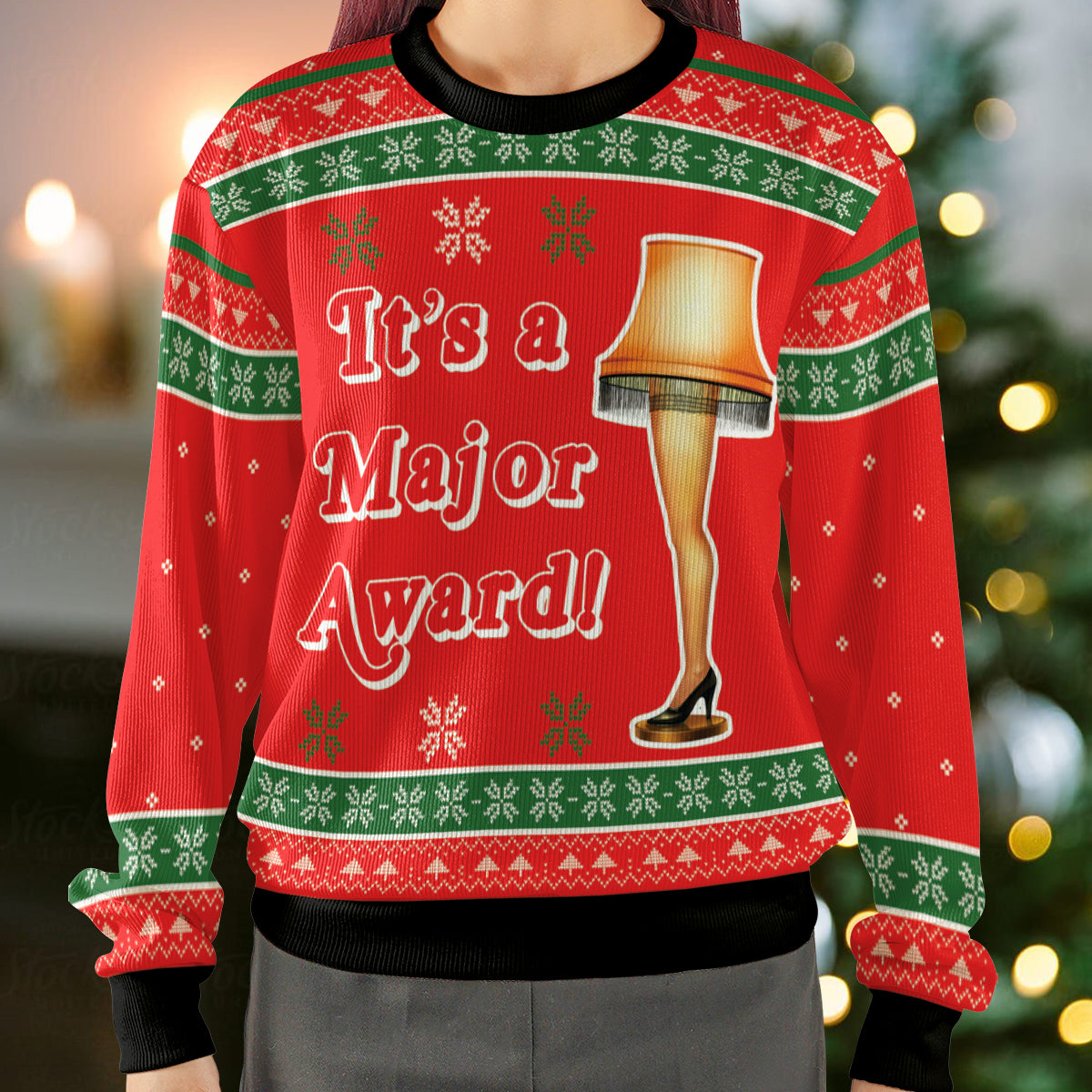 It's a Major Award! Ugly Christmas Sweatshirt