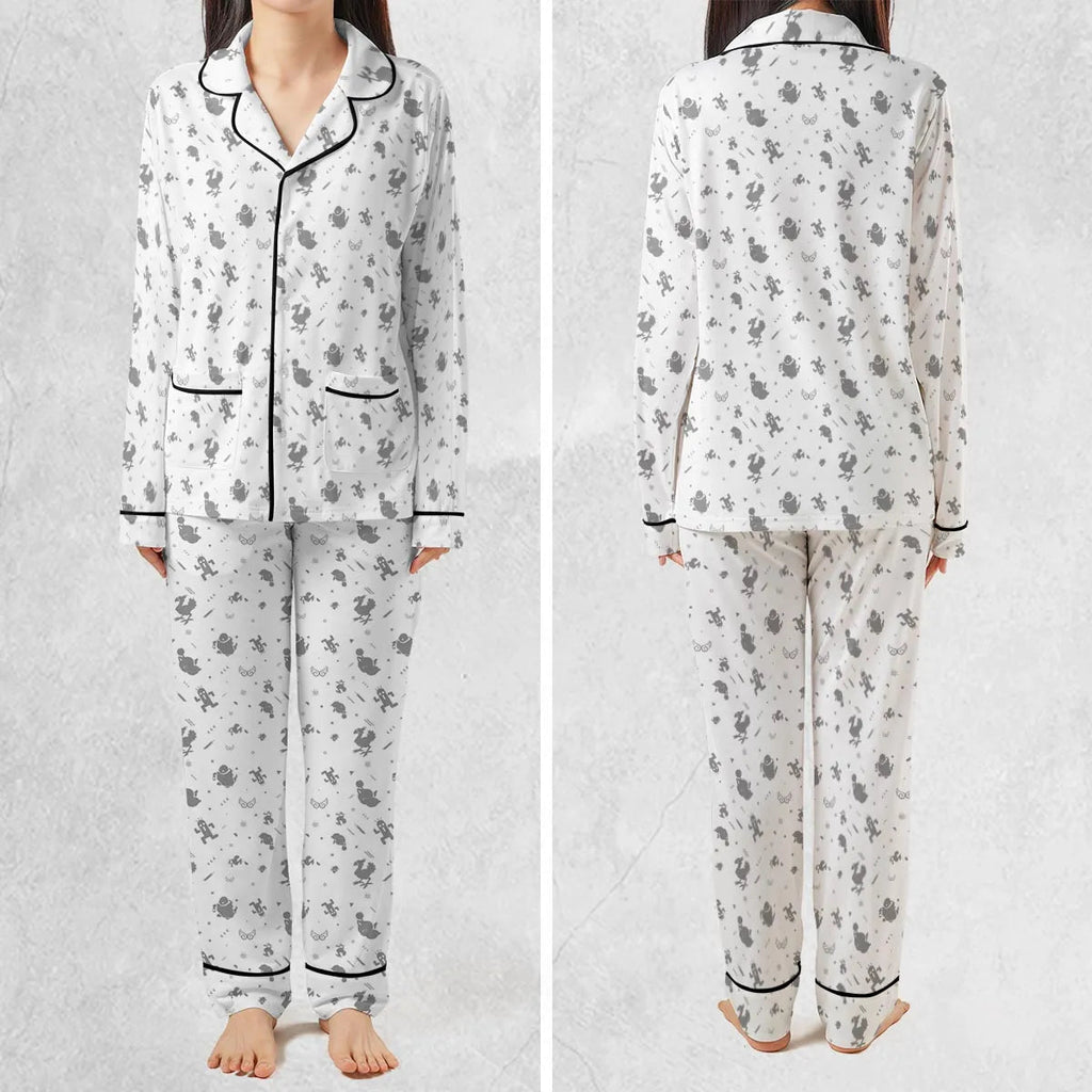 Final Fantasy Creatures Pattern Pajamas Set