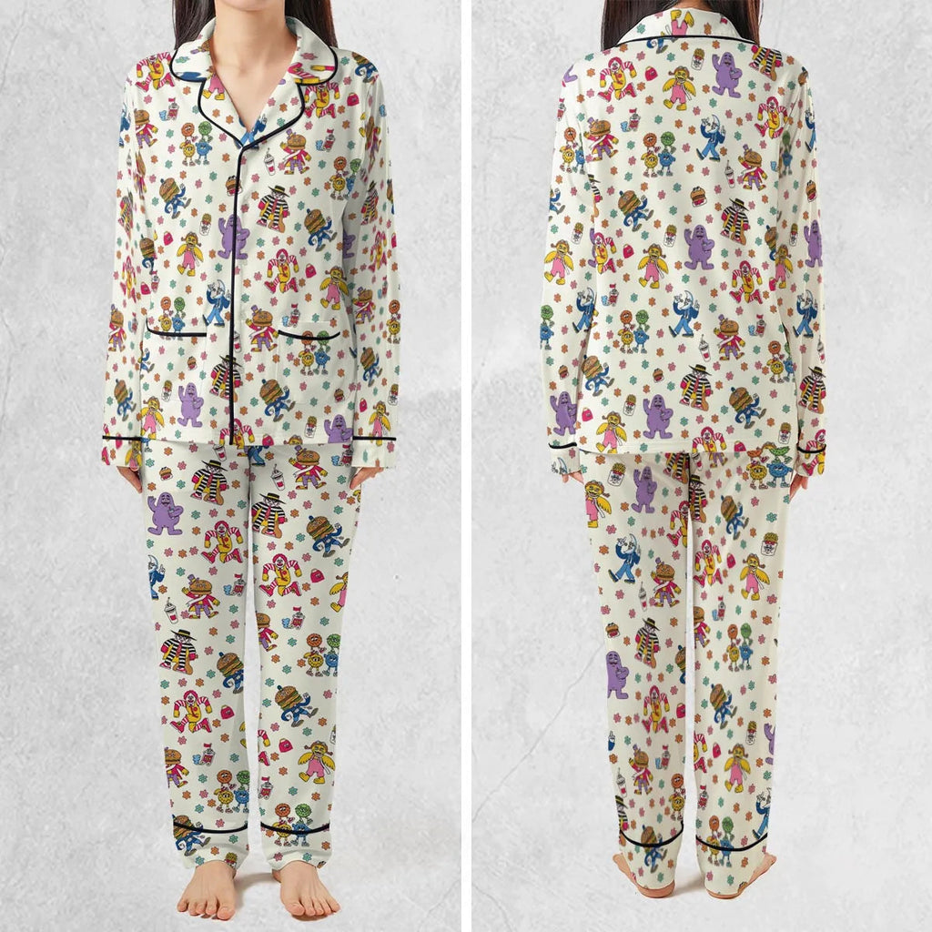 BADA BOP BA BA Mcdonaldland Pajamas Set