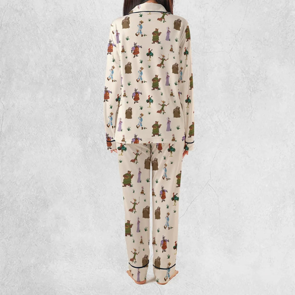 Oo-de-lally Robin Hood Characters Pajamas Set