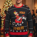 Dudley Do-Right Ugly Christmas Sweatshirt