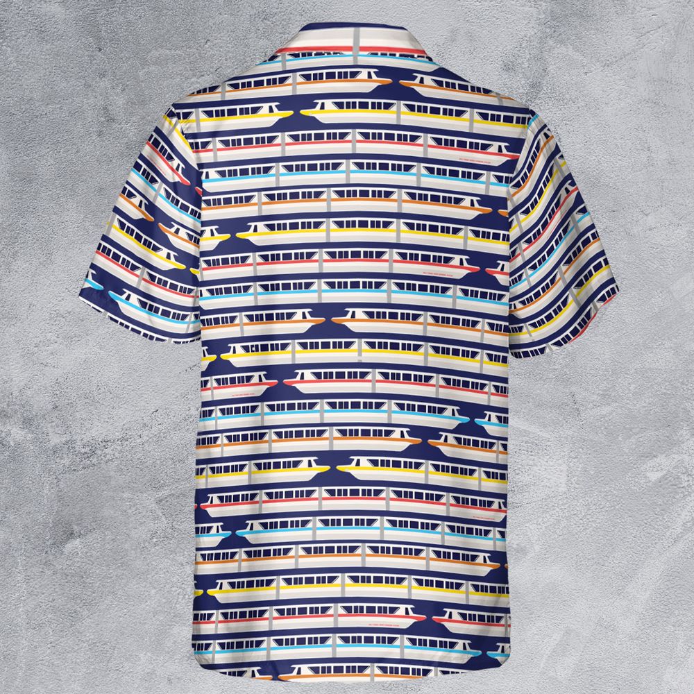 Multicolor Monorails Button Down Shirt