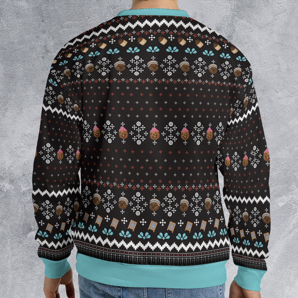 We're not birds, we're a jug band! Ugly Christmas Sweatshirt