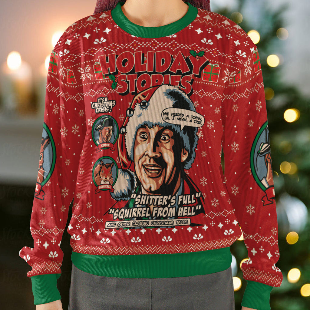 Holiday Stories Ugly Christmas Sweatshirt