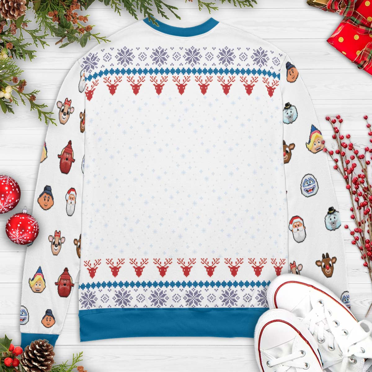 Bumbles Bounce Rudolph the Red-Nosed Reindeer Ugly Christmas Sweatshirt