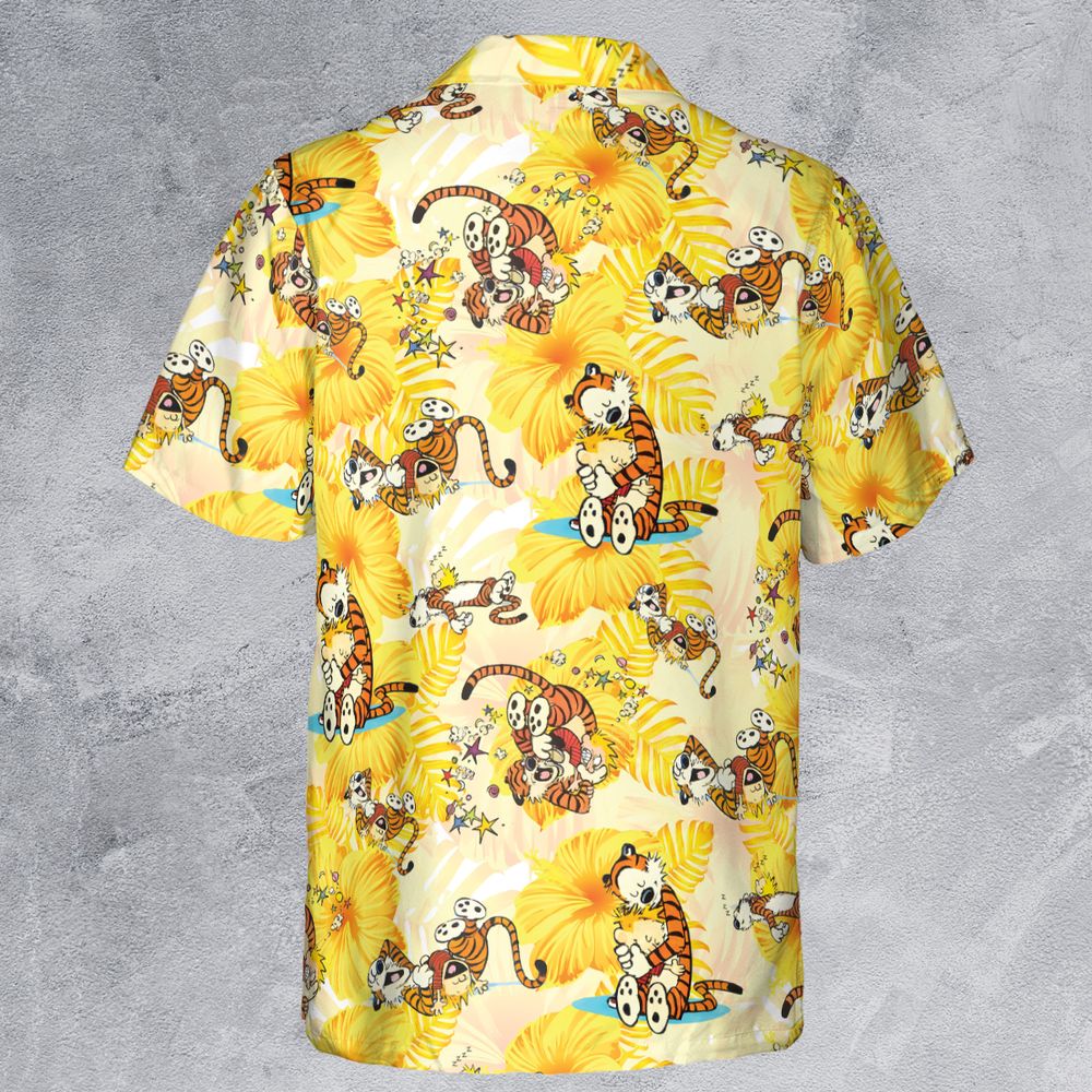 Calvin and Hobbes Button Down Shirt