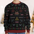 Straight Outta Kokiri Forest The Legend of Zelda Ugly Christmas Sweatshirt