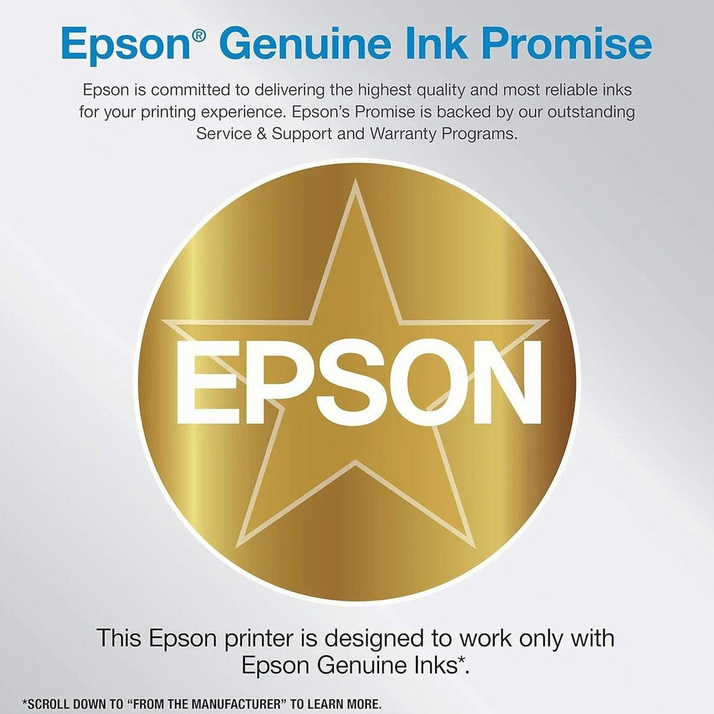 Epson EcoTank ET-4800 Wireless All-in-One Inkjet Printer, White - ET-4800
