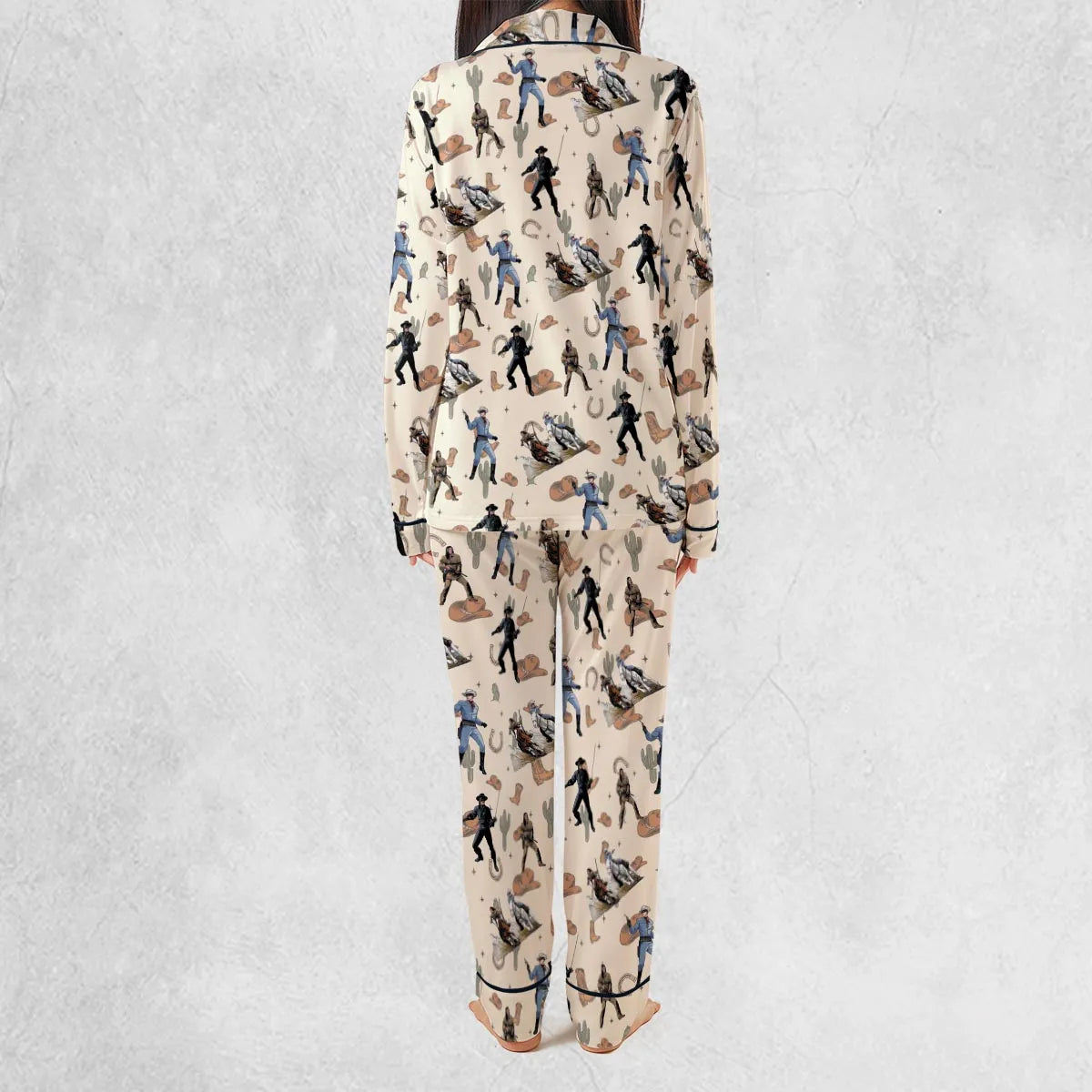 Old Western The Lone Ranger Zorro Tarzan Pajamas Set