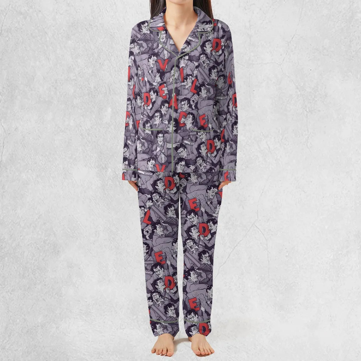 Chainsaw Evil Dead  Seamless Pajamas Set