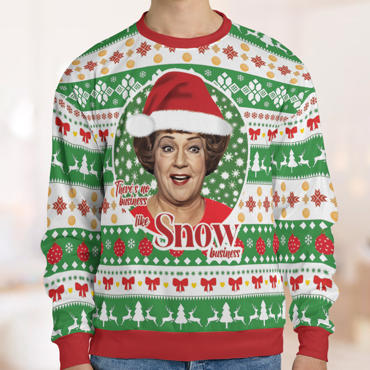 There's No business Ugly Christmas Sweatshirt