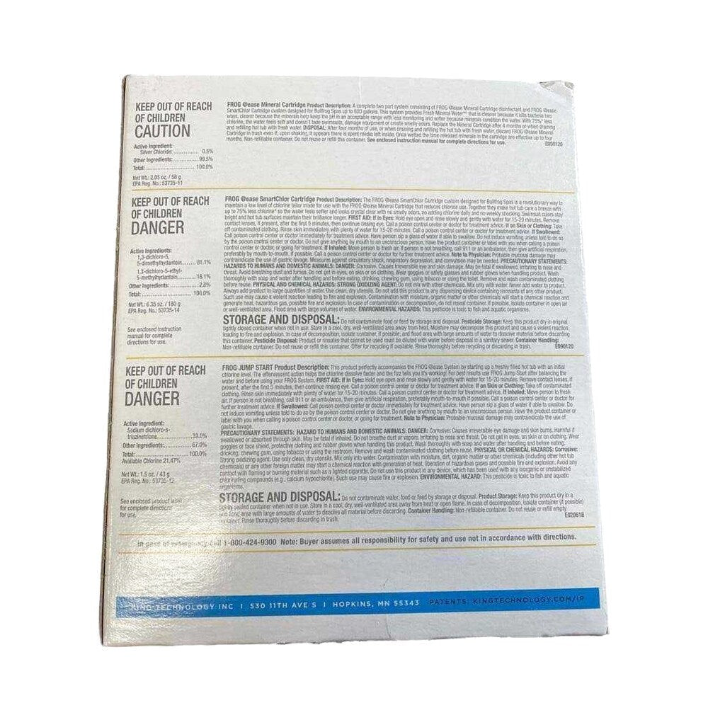 Bullfrog Spas Frog @ease Water Care System Kit