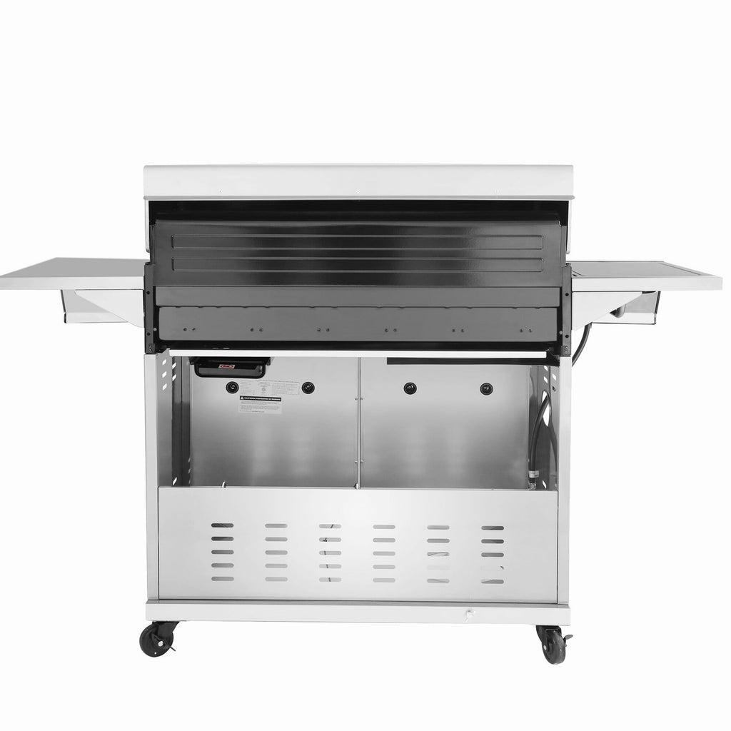 Stainless Steel 6-Burner Gas Grill - 74,000 BTU With Sear And Side Burner