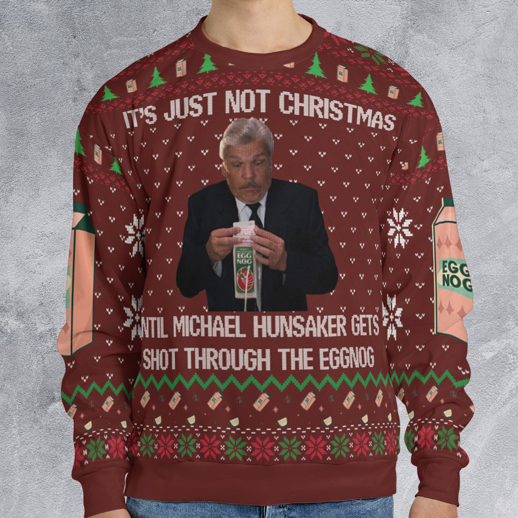Michael Hunsaker Ugly Christmas Sweatshirt