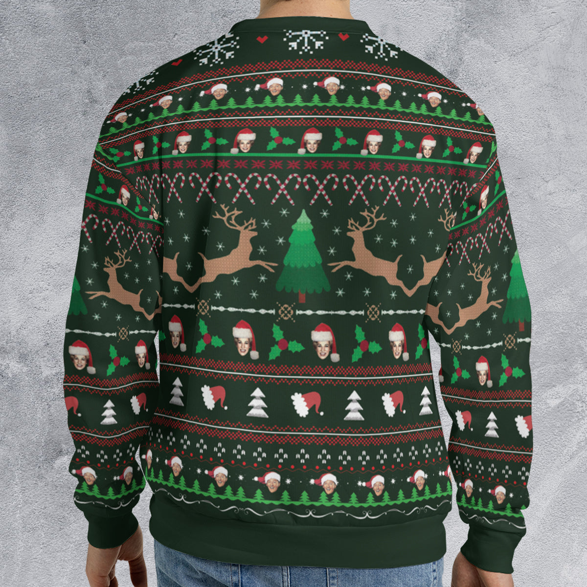 Mele Kalikimak Bing Crosby Ugly Christmas Sweatshirt