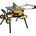 10 in 15 Amp Site-Pro Compact Jobsite Table Saw With Rolling Stand - DWE7491RS