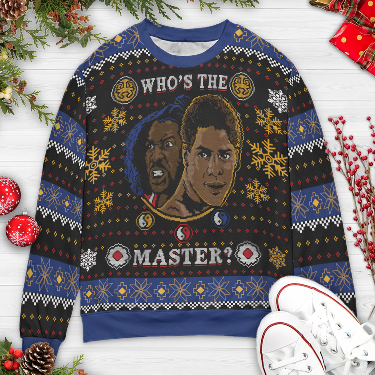 The Last Dragon Ugly Christmas Sweatshirt