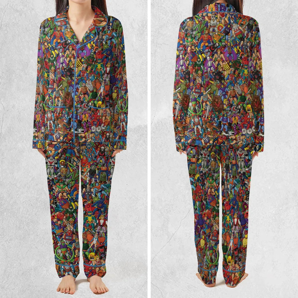 MOTU's Characters Figure Pattern He-man and The Masters of The Universe Pajamas Set