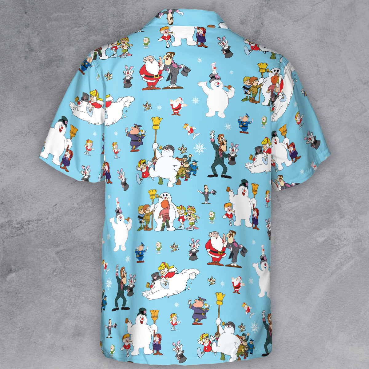 Cast Frosty The Snowman Button Down Shirt