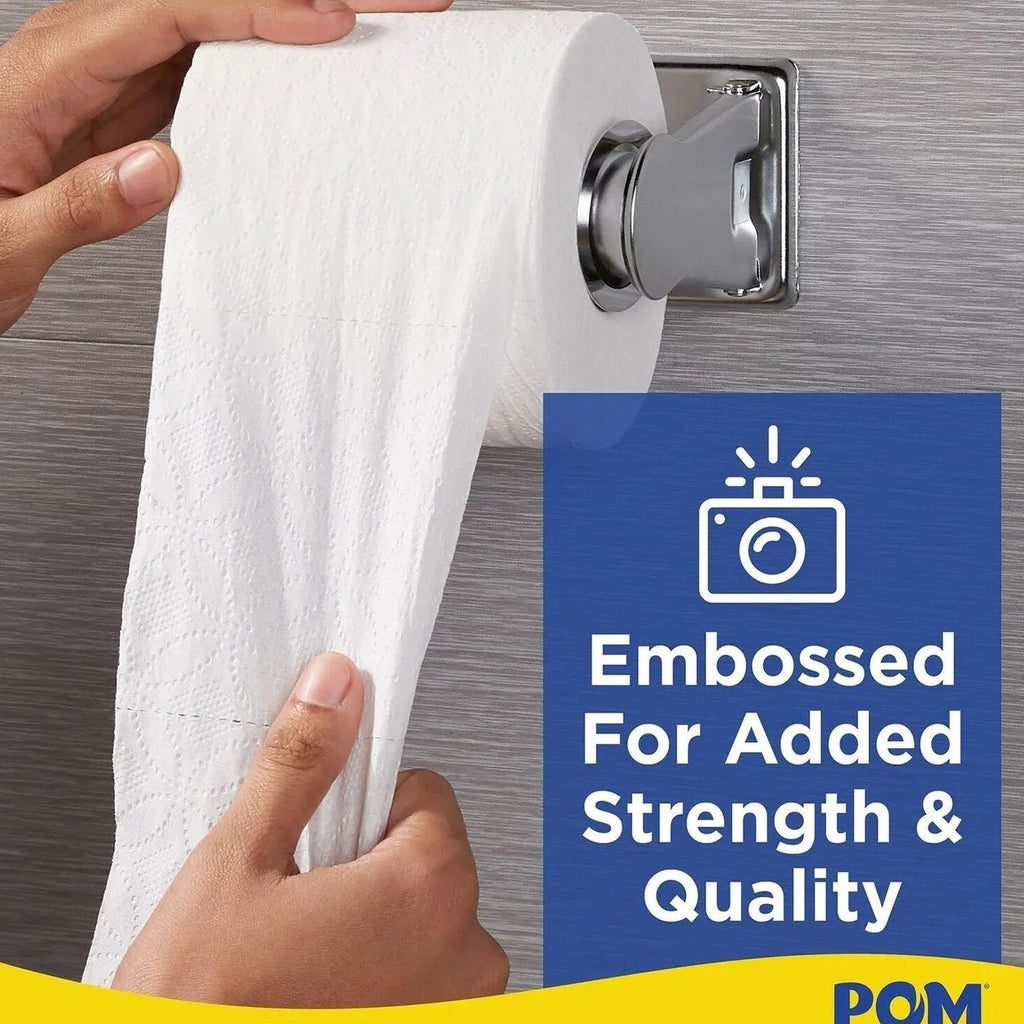 American Standart 2-Ply Bath Tissue, 45 Rolls