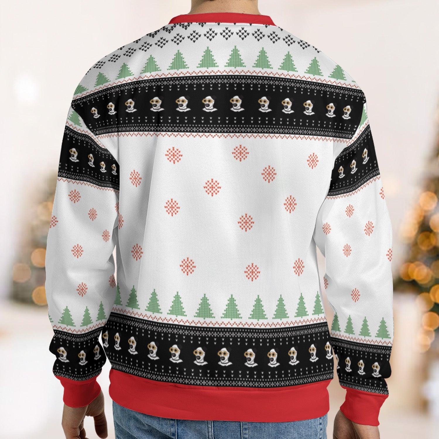The Most Terrifying Time Of The Year Terrifier Ugly Christmas Sweatshirt