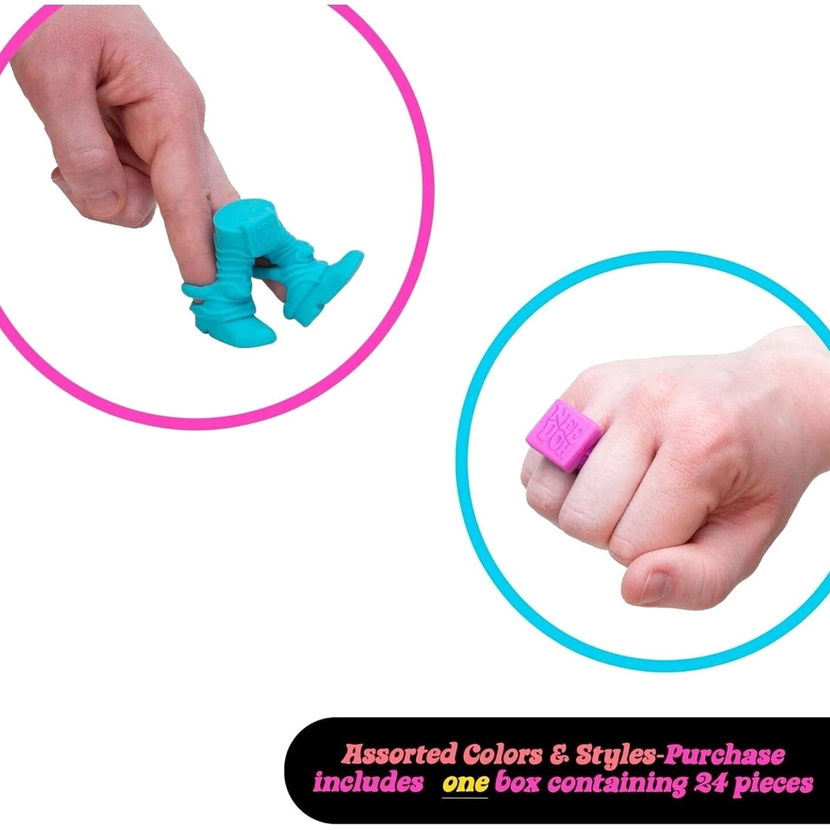 Holiday Countdown with Mini Squeeze Toys