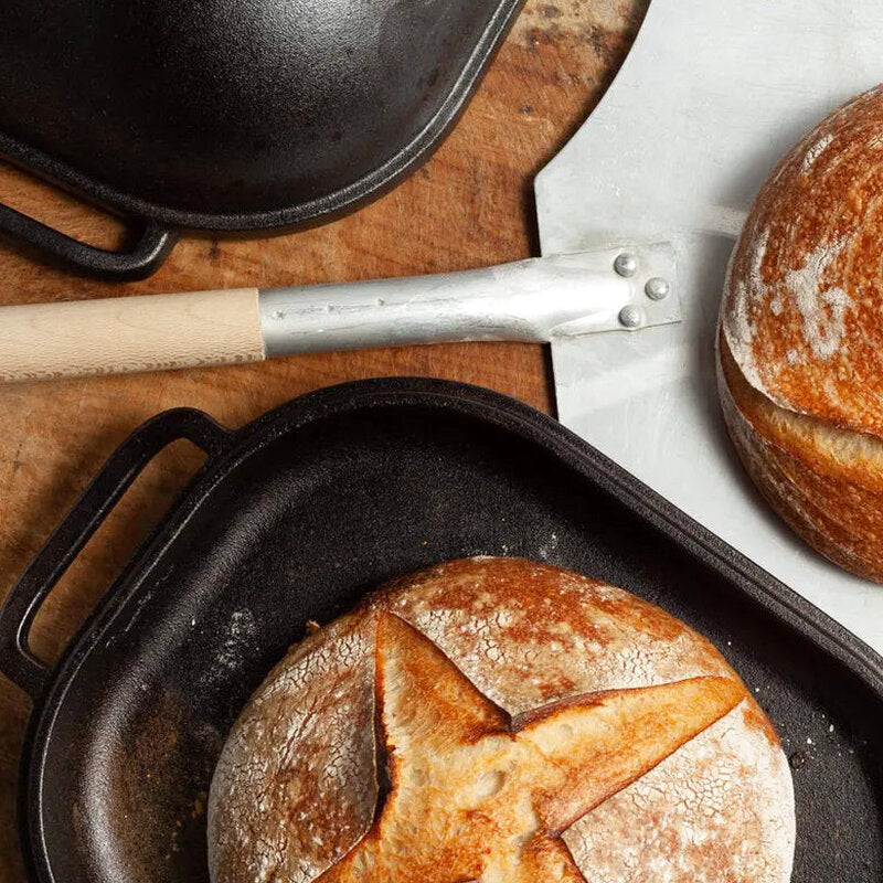 Challenger Breadware Cast Iron Loaf Pan, 15.4 x 10.5 x 5.4 in