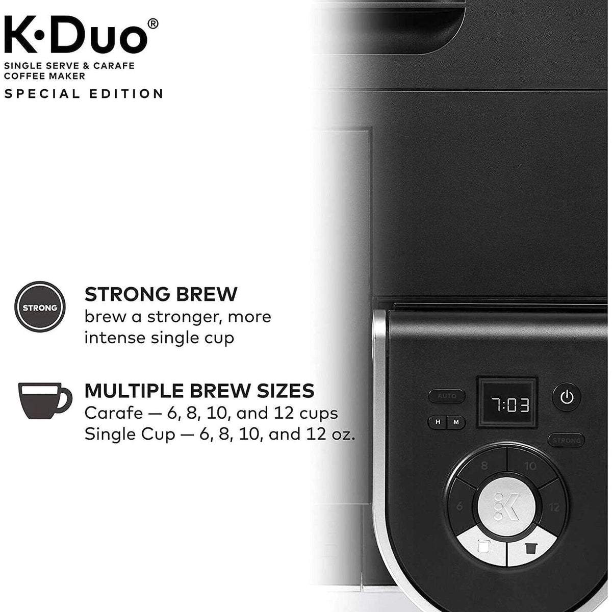 Keurig K-Duo Special Edition Single Serve K-Cup Pod And Carafe Coffee Maker