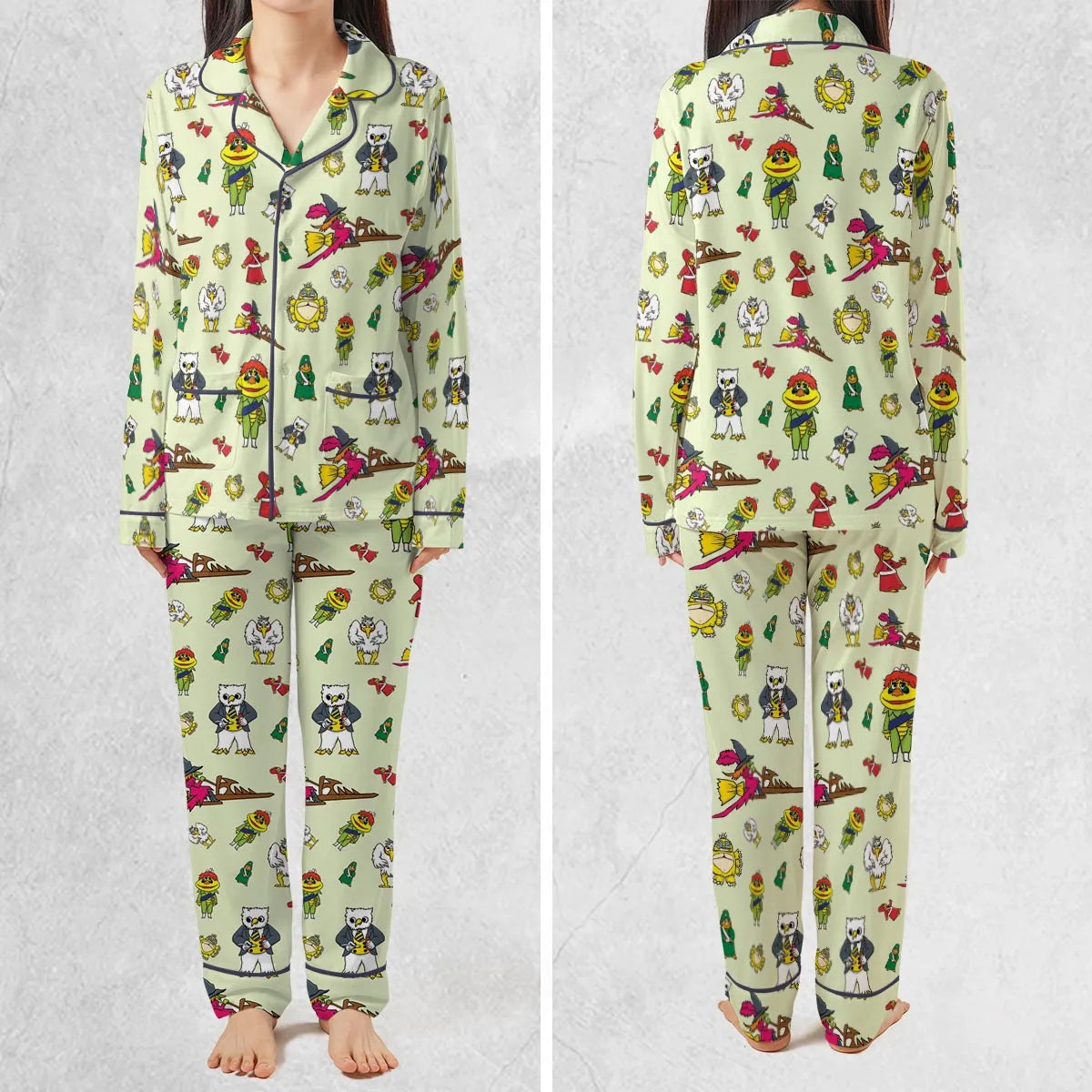 H.R. Pufnstuf Characters Sid and Marty Pajamas Set