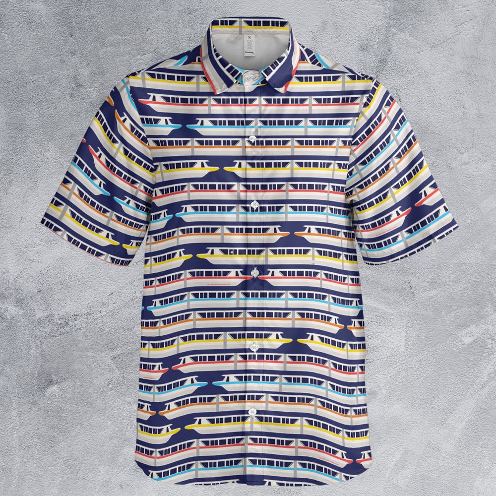 Multicolor Monorails Button Down Shirt